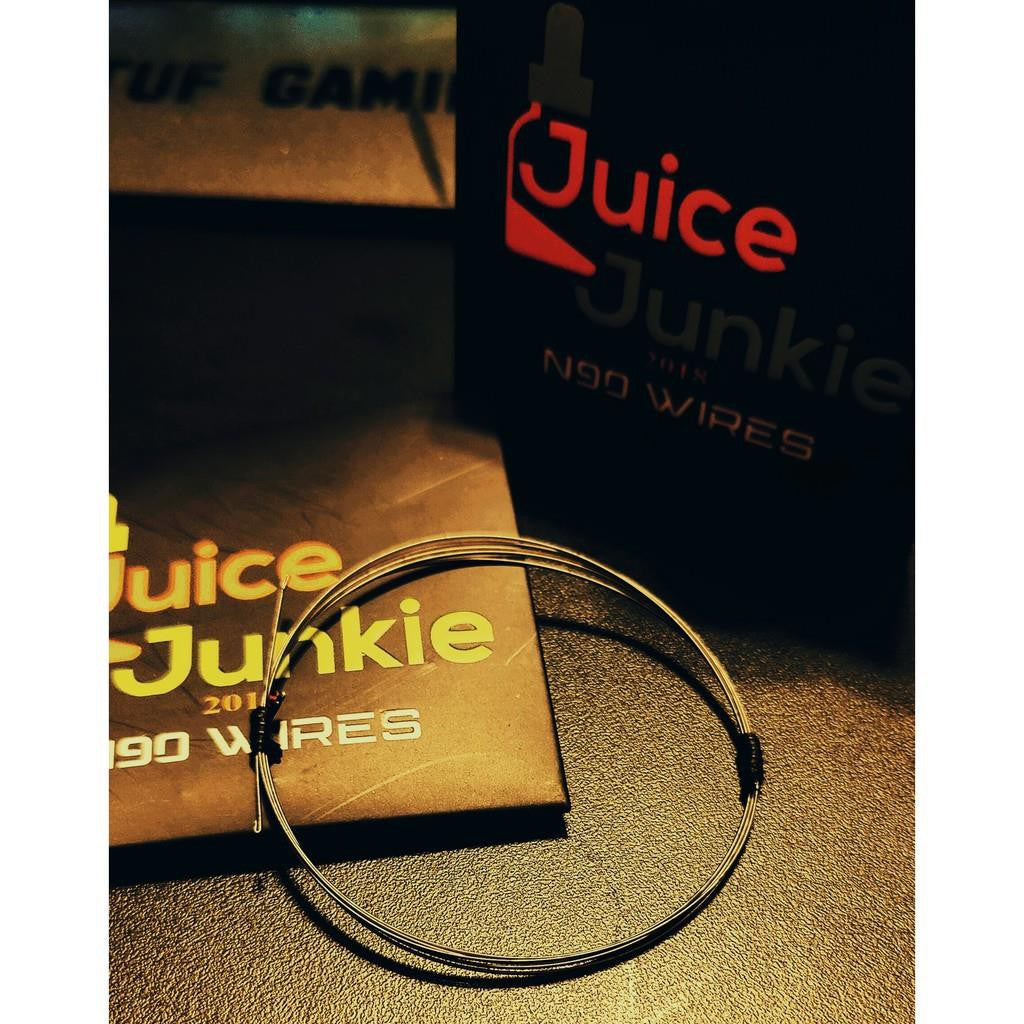 Juice Junkie 1 Meter Vape Wire N90 Coil Fused Clapton/Clapton/Alien Legit Nichrome